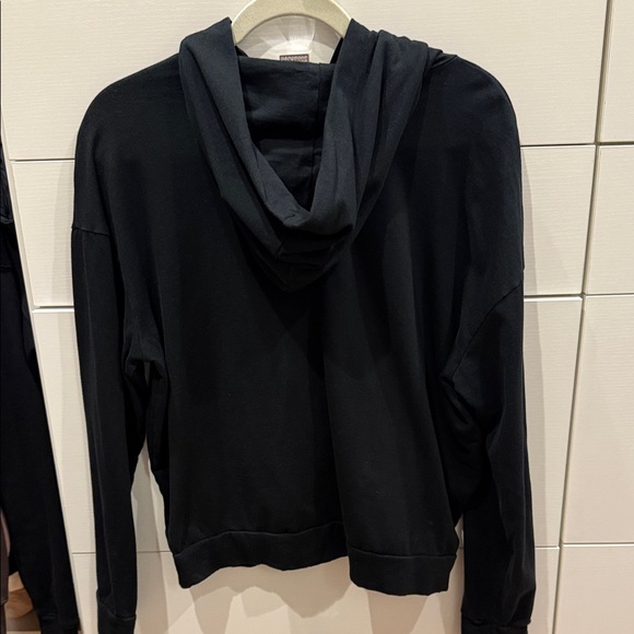 James Perse Classic Black Hoodie - Picture 3 of 3